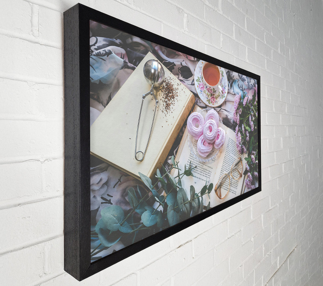 A Canvas Print of Pink Afternoon Tea Canvas Art
