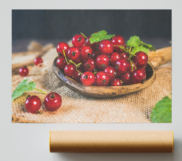 Crimson Currant Delight Poster
