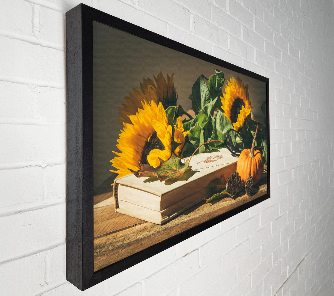  A Canvas Print of Golden Harvest Glow Canvas Print