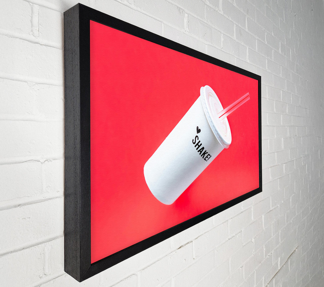  A Canvas Print of Red Love Shake Canvas Art