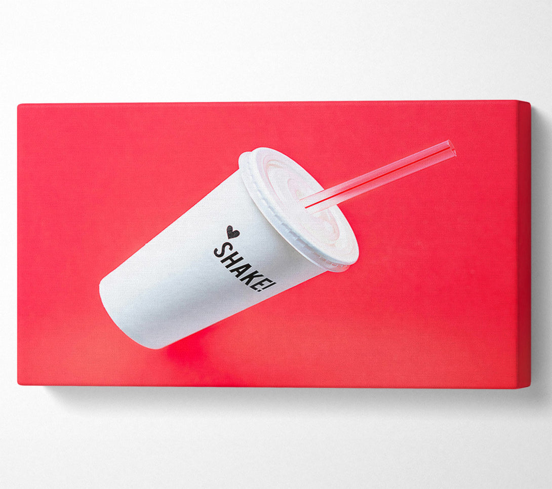  A Canvas Print of Red Love Shake Canvas Art