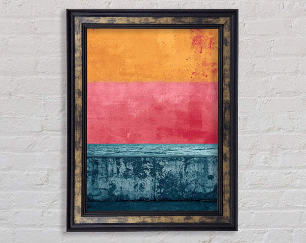Shades Of Sun Framed Print
