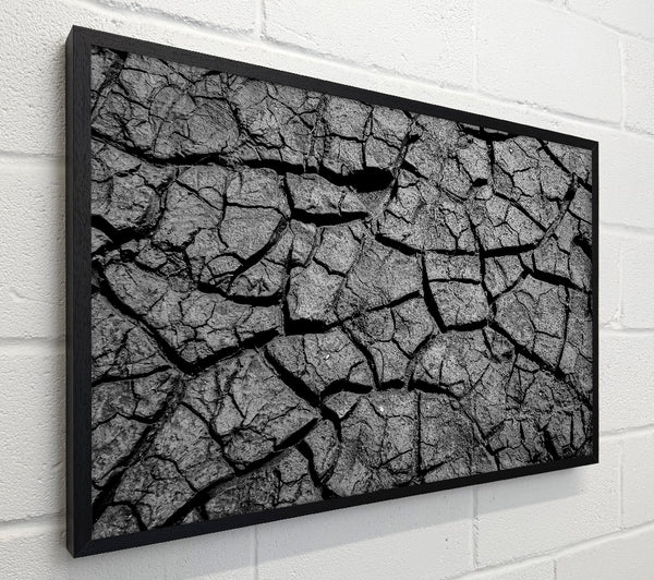 Black Cracked Earth