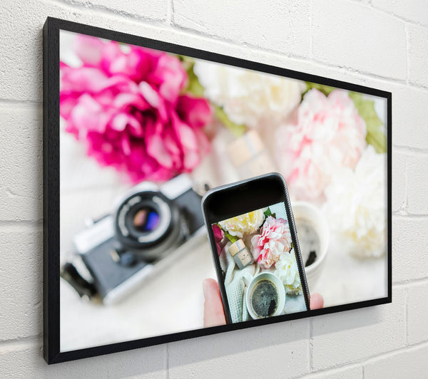 Pink Floral Still Life