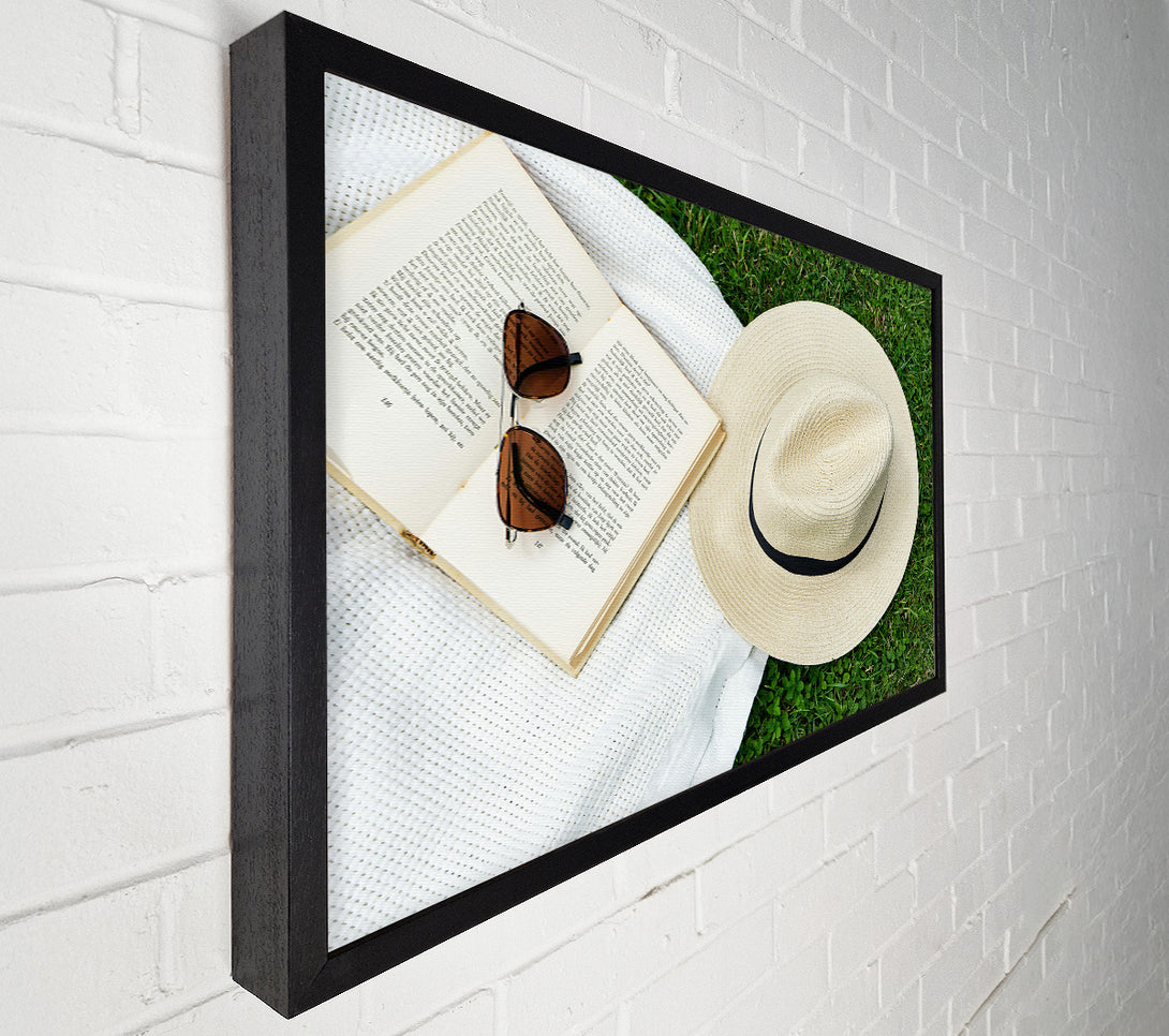  A Canvas Print of Tan Summertime Escape Canvas Art