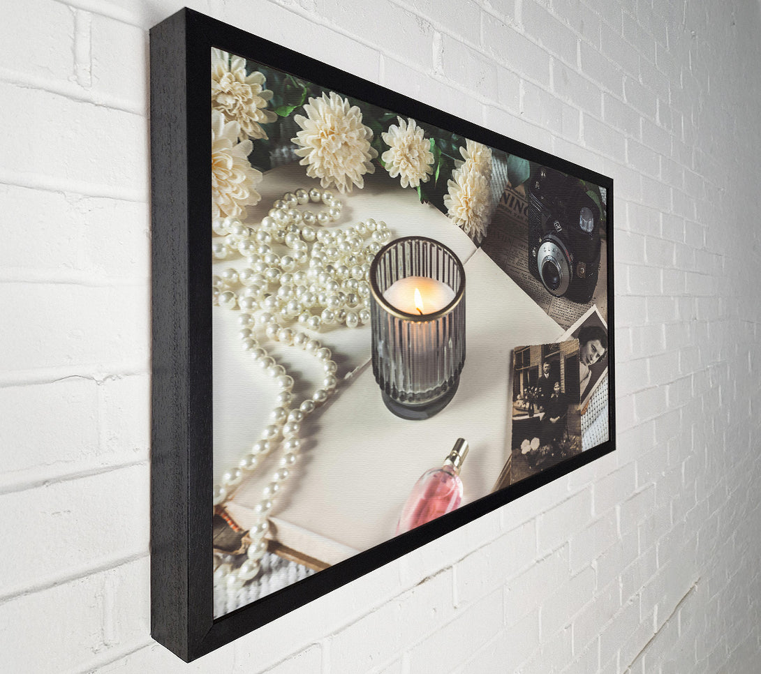  A Canvas Print of Golden Light Memories Canvas Wall Art