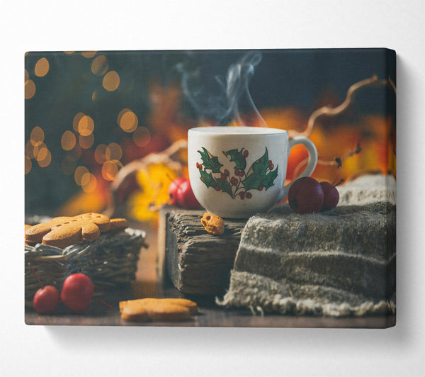 Red Berries And Steam