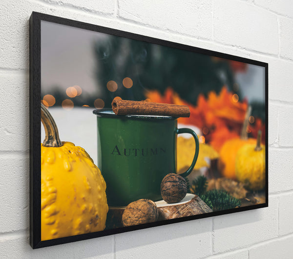 Green Autumn Mug