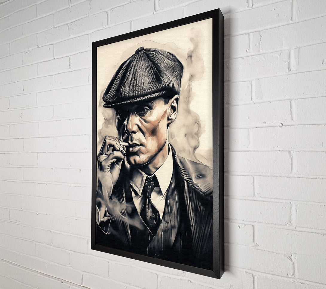  A Canvas Print of Shelby Brothers Hat Canvas Wall Art