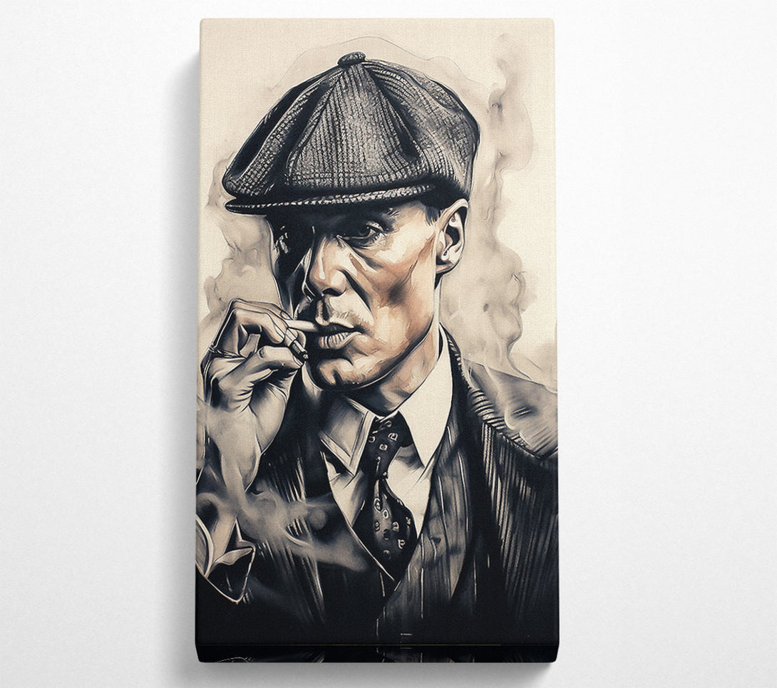  A Canvas Print of Shelby Brothers Hat Canvas Wall Art