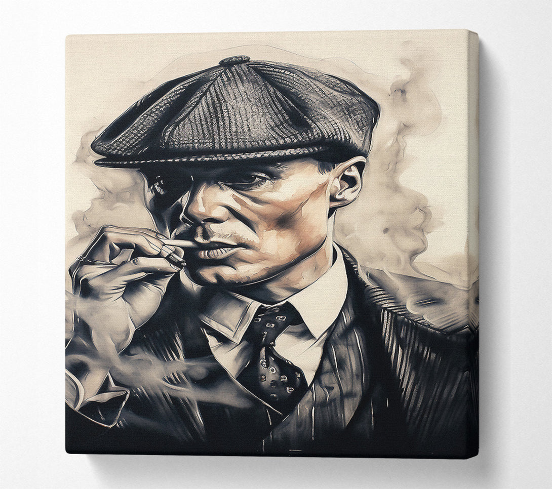  A Canvas Print of Shelby Brothers Hat Canvas Wall Art