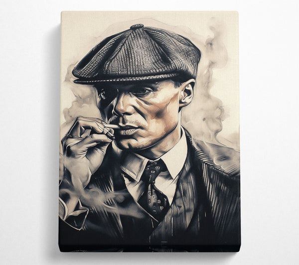  A Canvas Print of Shelby Brothers Hat Canvas Wall Art