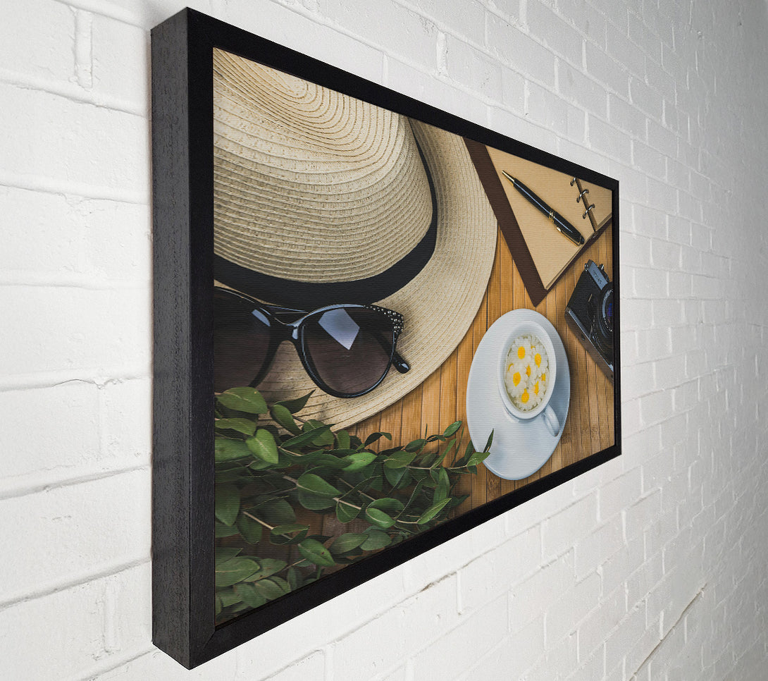  A Canvas Print of White Tea And Memories Canvas Art