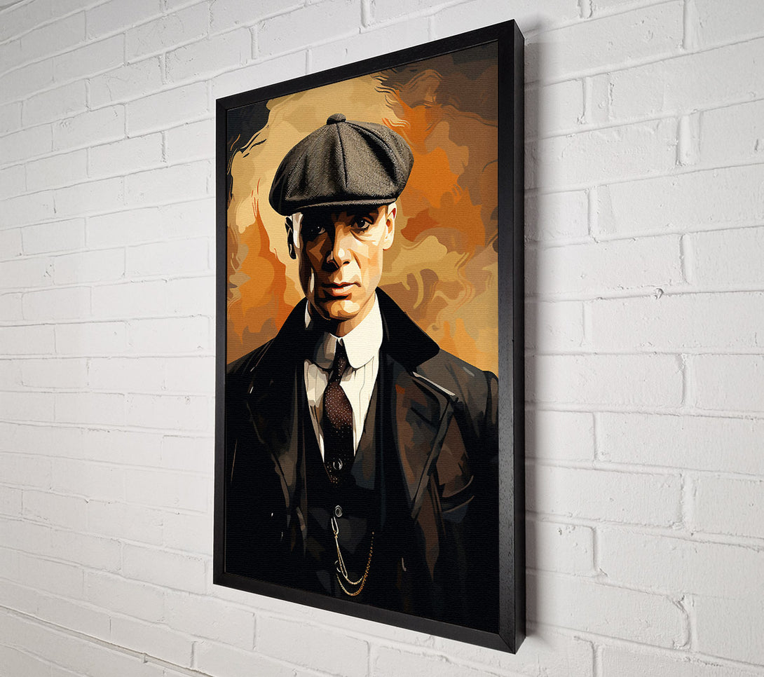  A Canvas Print of Shelby Cap Gangsta Canvas Print