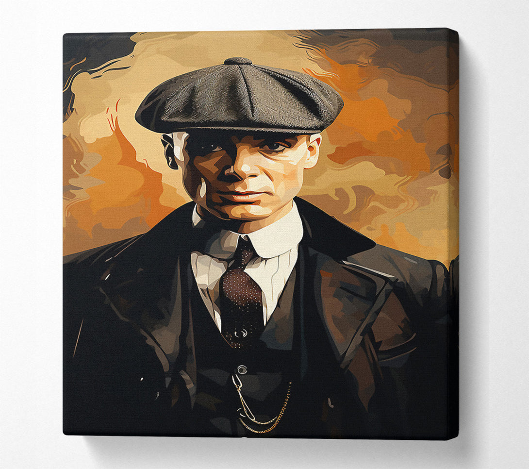  A Canvas Print of Shelby Cap Gangsta Canvas Print