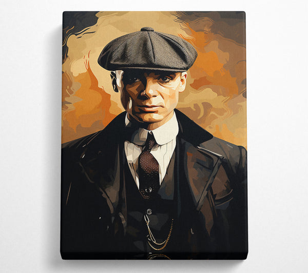  A Canvas Print of Shelby Cap Gangsta Canvas Print