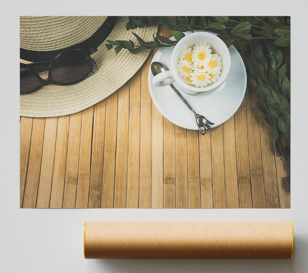 White Tea And Summer Sun Giclee Print