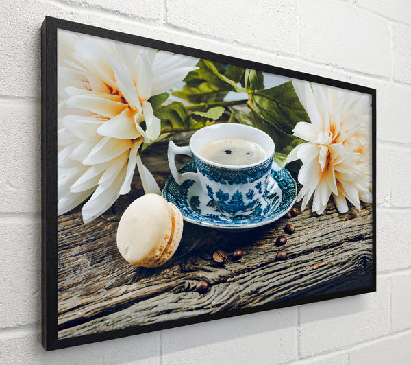 Blue Floral Coffee Break