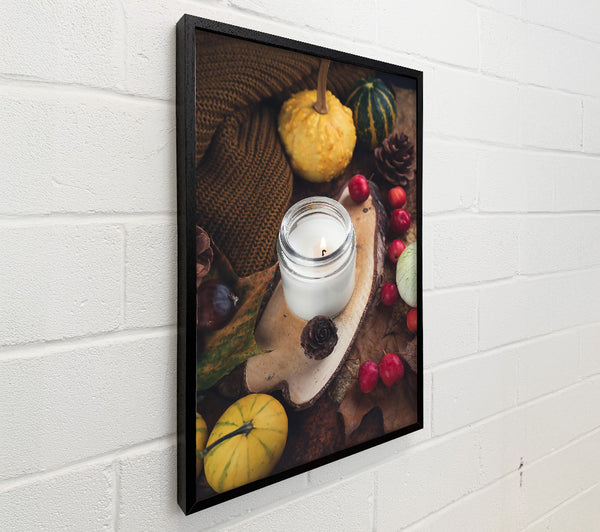 Warm Yellow Candlelight