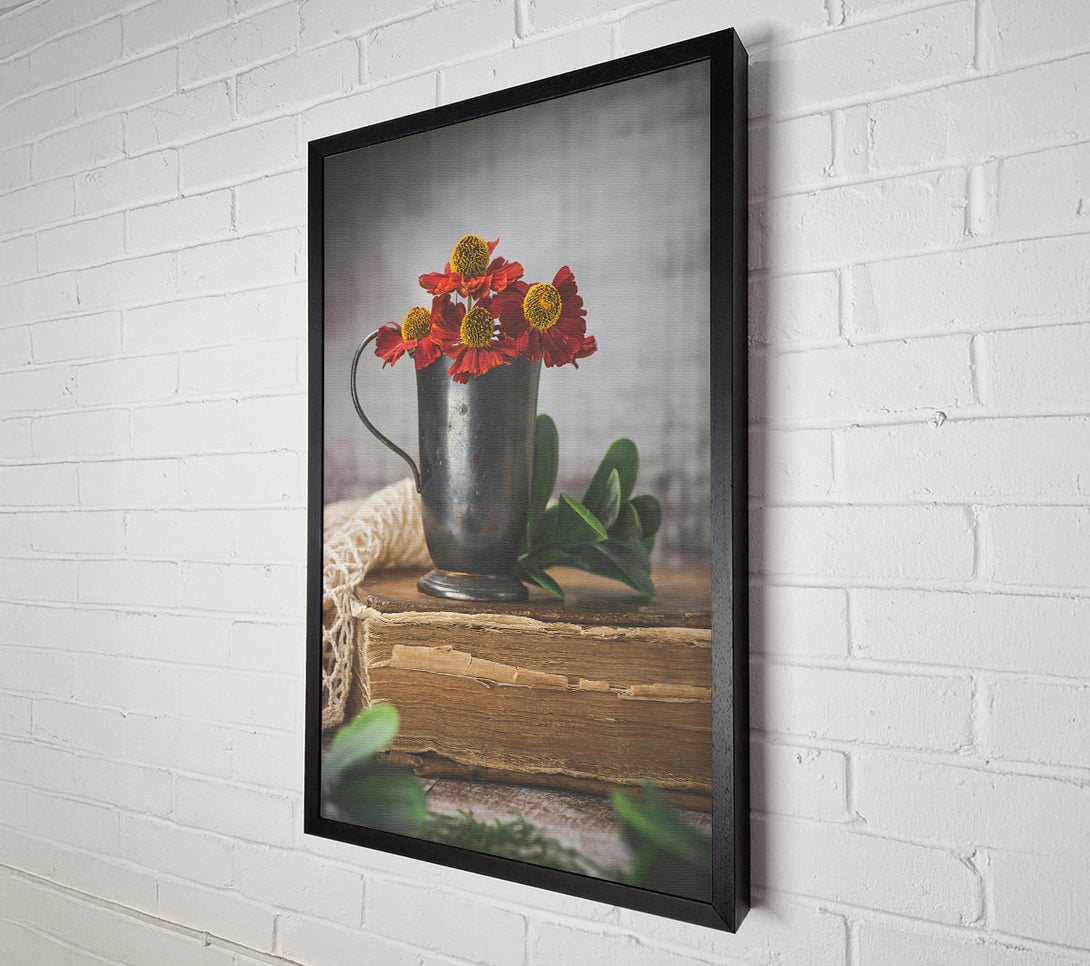  A Canvas Print of Copper And Rust Blooms Canvas Print