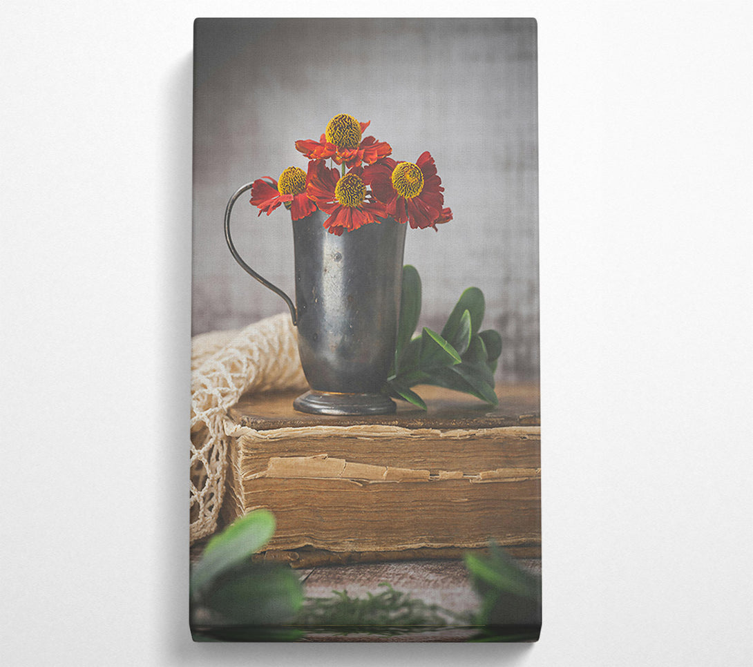  A Canvas Print of Copper And Rust Blooms Canvas Print