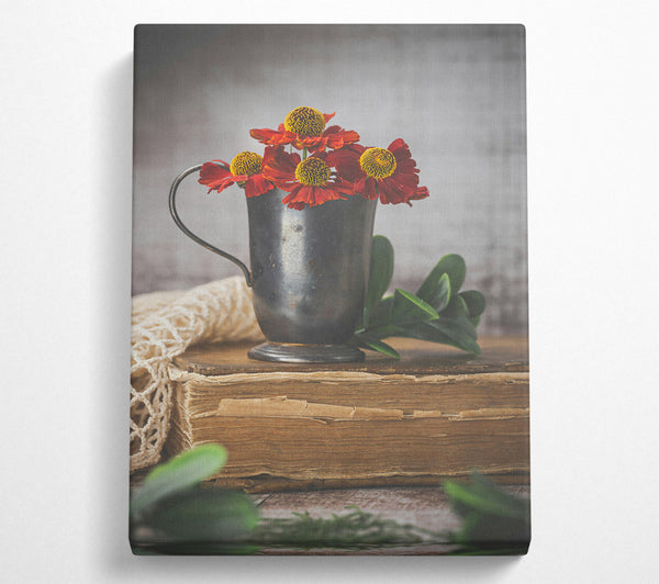  A Canvas Print of Copper And Rust Blooms Canvas Print