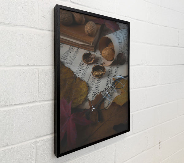 Brown Notes And Glasses