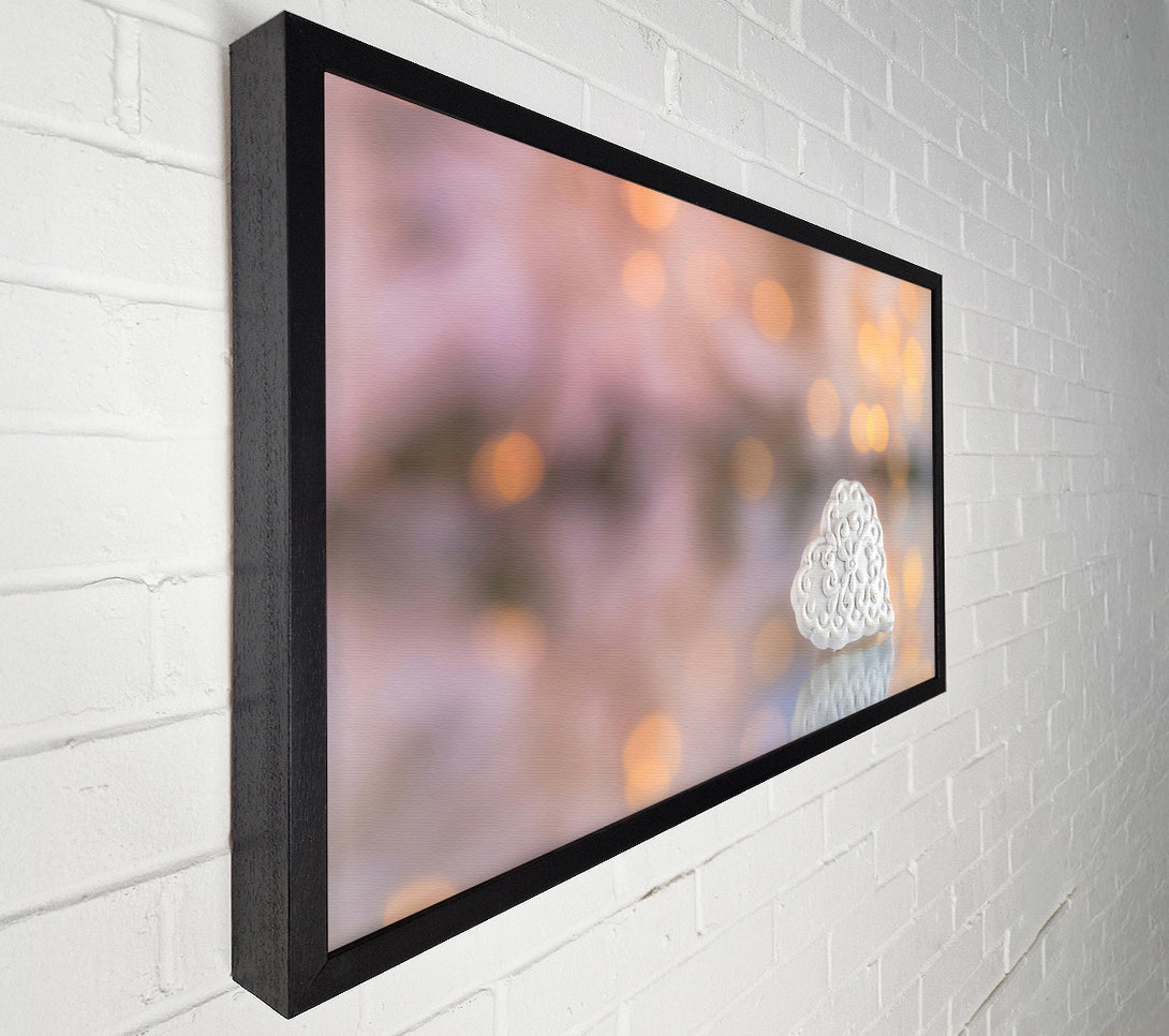 A Canvas Print of Golden White Love Canvas Art