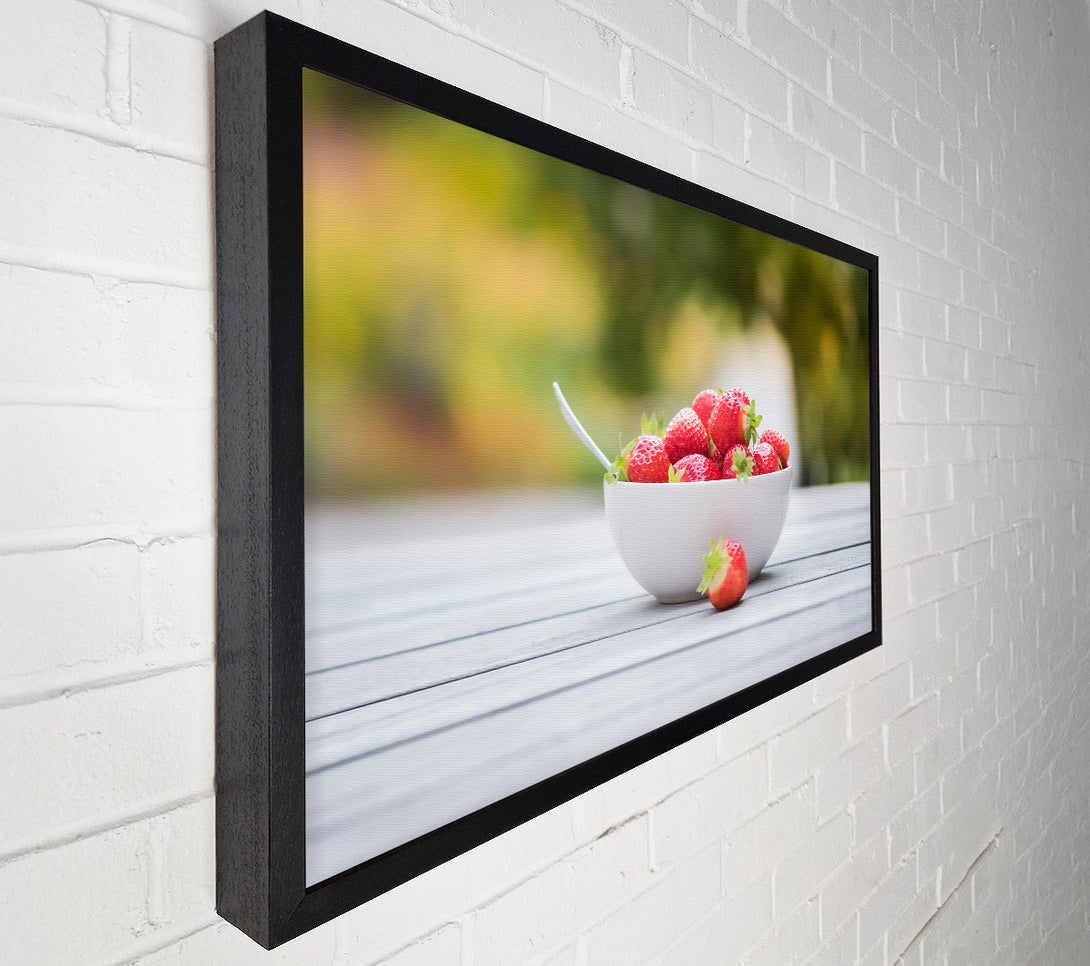  A Canvas Print of Red Summer Bowl Canvas Art