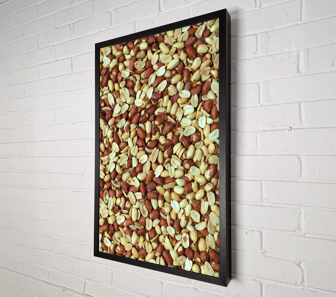  A Canvas Print of Red Peanut Symphony Canvas Print