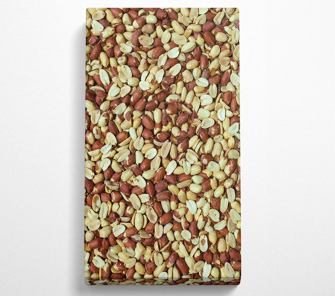  A Canvas Print of Red Peanut Symphony Canvas Print