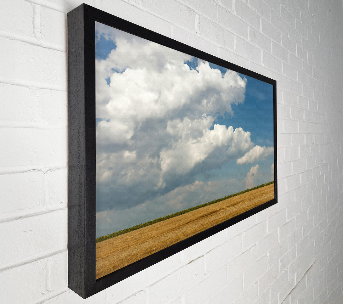  A Canvas Print of Golden Cloud Horizon Canvas Art