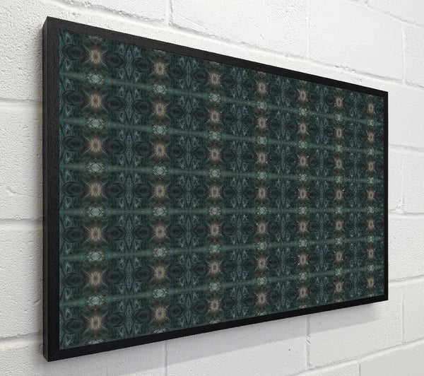 Teal Woven Pattern