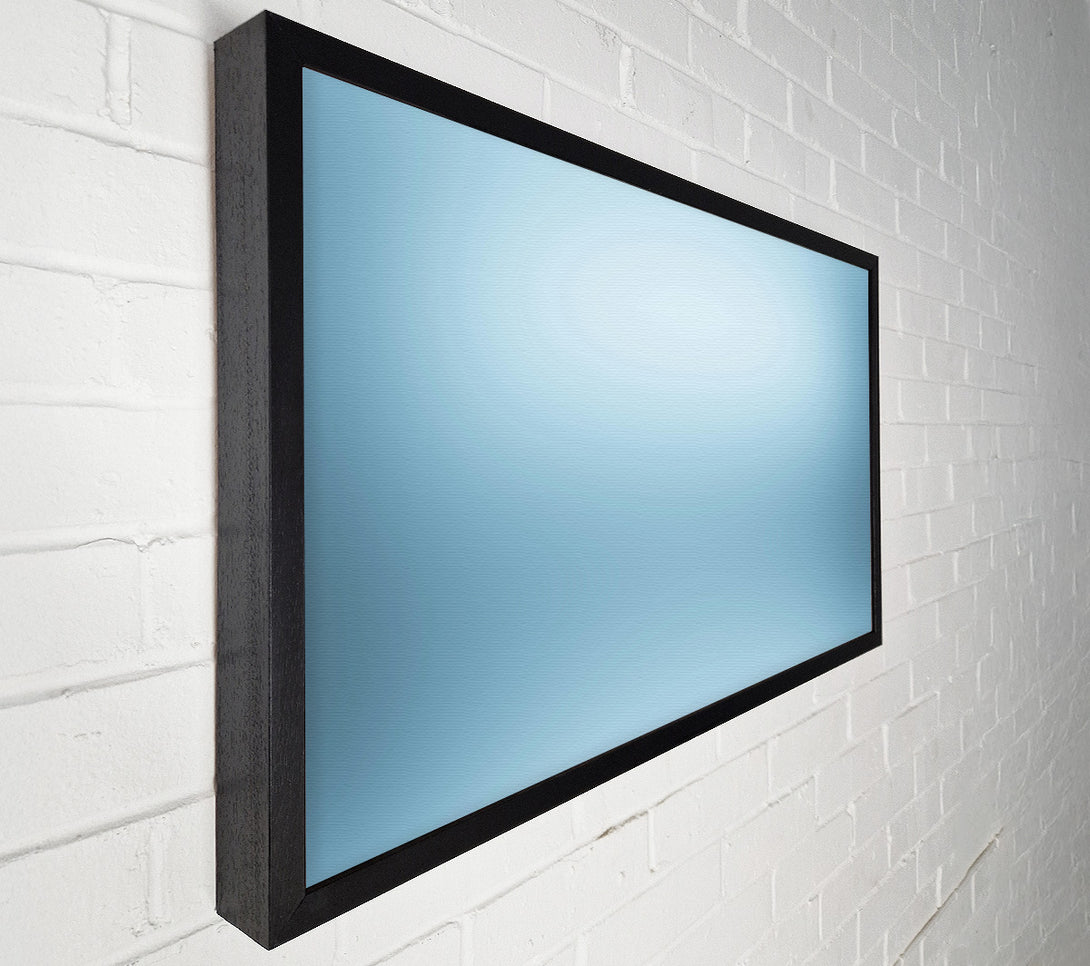  A Canvas Print of Pale Blue Gradient Canvas Print
