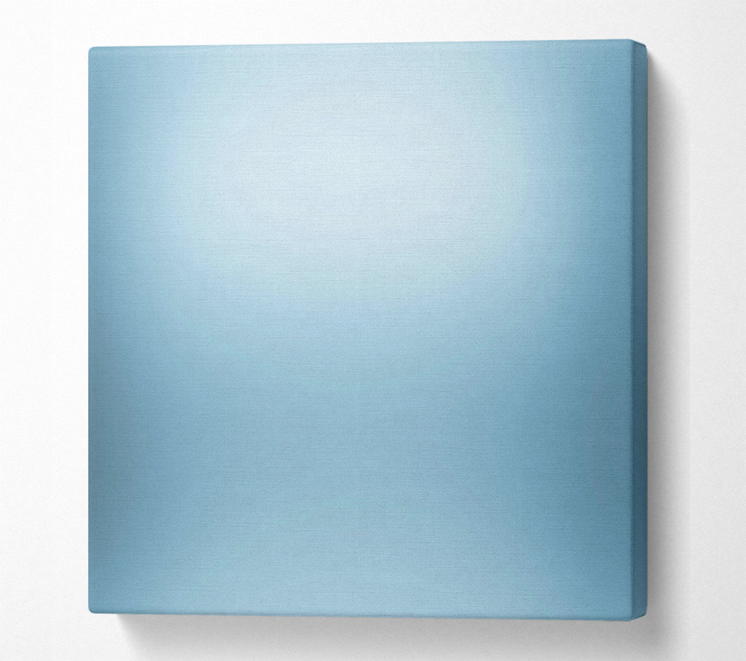  A Canvas Print of Pale Blue Gradient Canvas Print