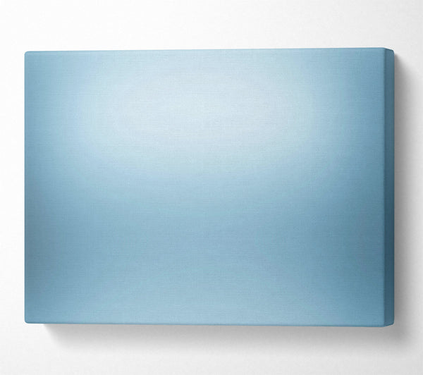  A Canvas Print of Pale Blue Gradient Canvas Print