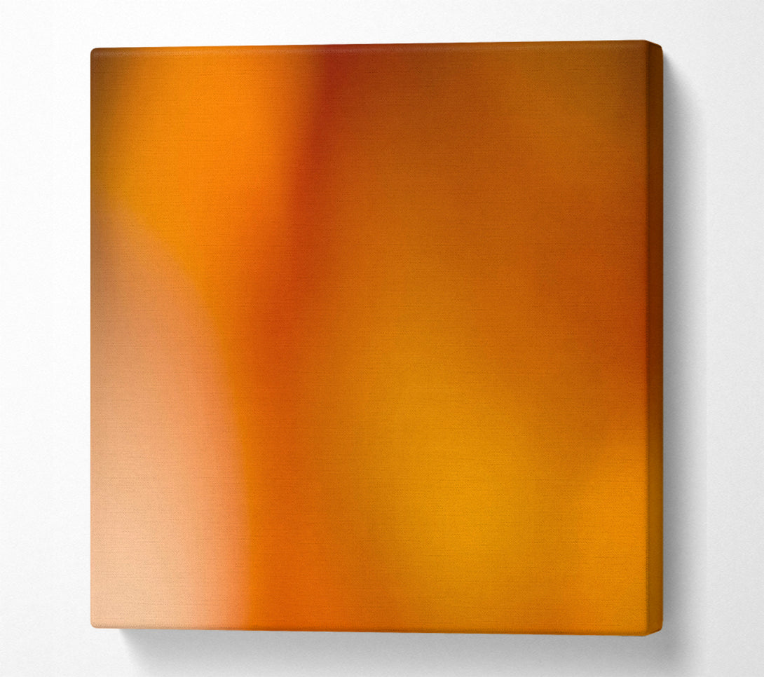  A Canvas Print of Golden Orange Hues Canvas Art
