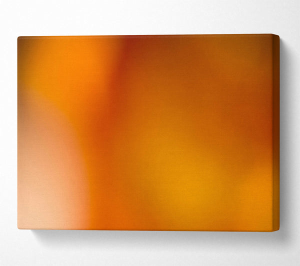  A Canvas Print of Golden Orange Hues Canvas Art