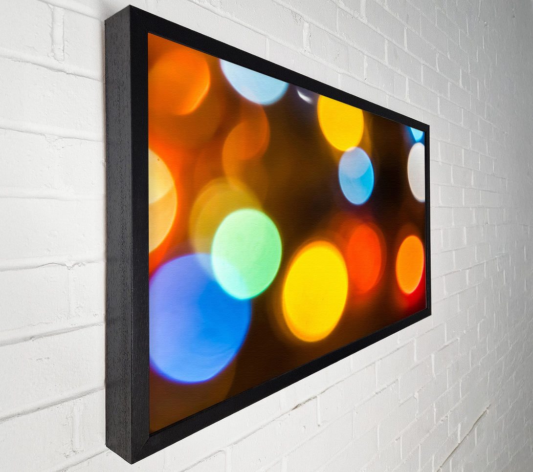  A Canvas Print of Orange Light Spectacle Canvas Wall Art