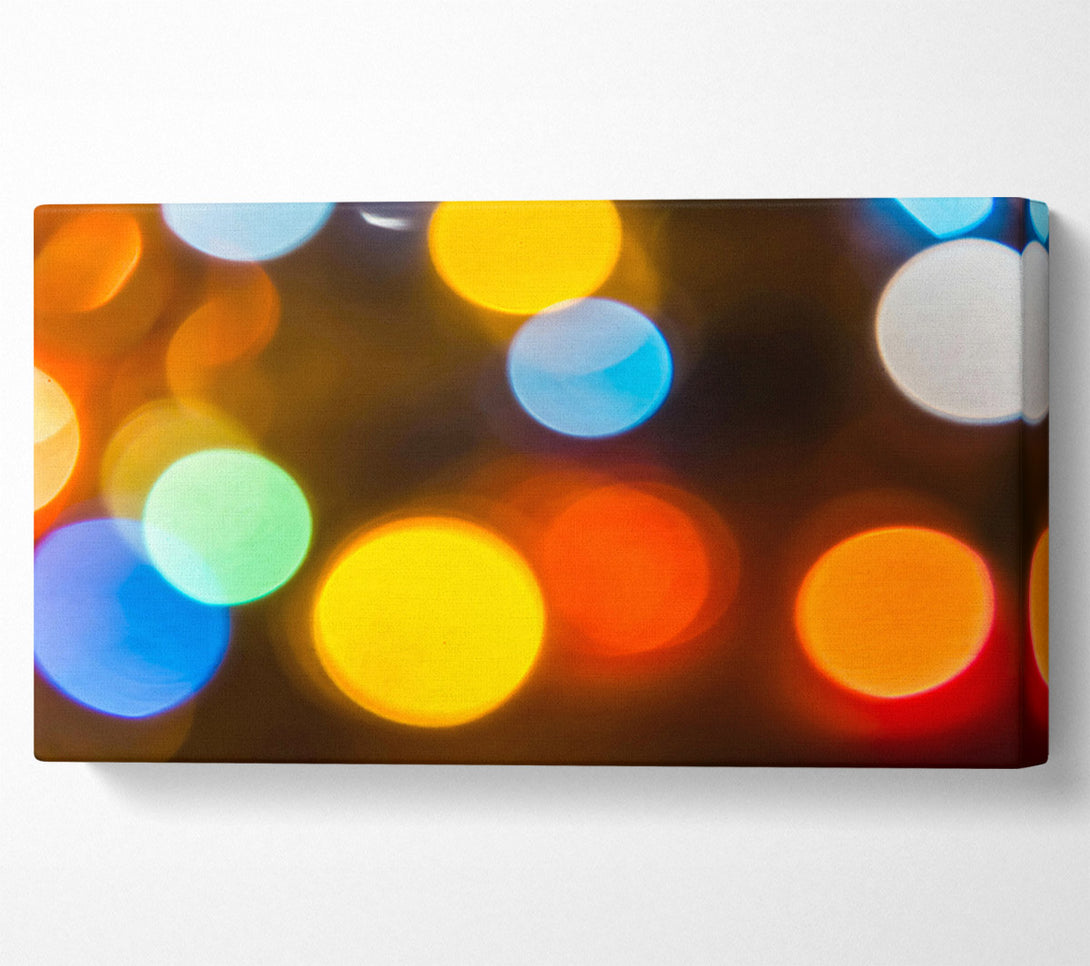  A Canvas Print of Orange Light Spectacle Canvas Wall Art