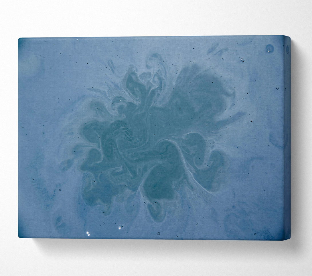  A Canvas Print of Azure Swirling Dreams Canvas Art