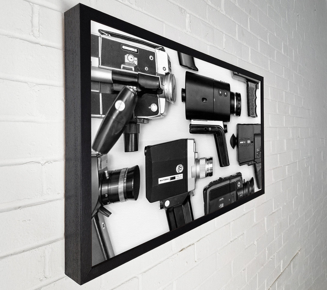  A Canvas Print of Black & White Memories Canvas Print