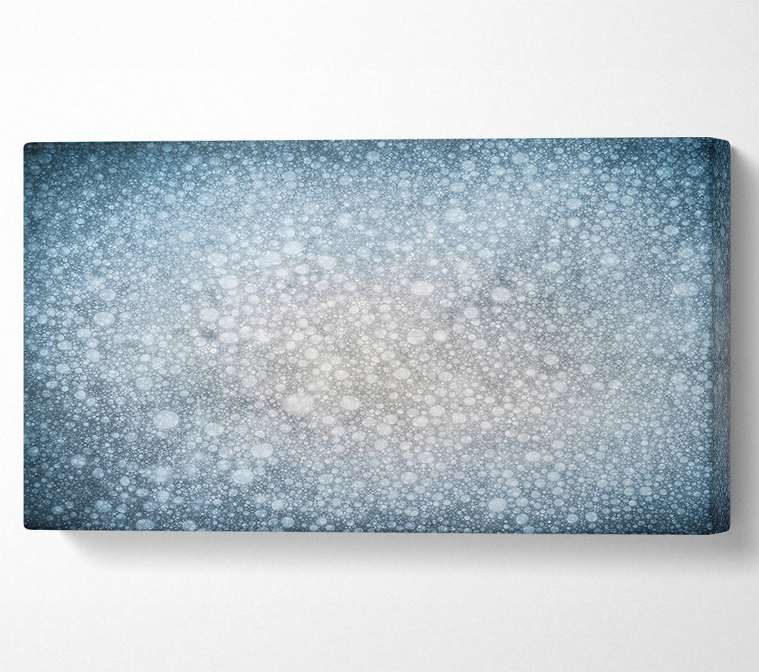  A Canvas Print of Blue Bubble Burst Canvas Art