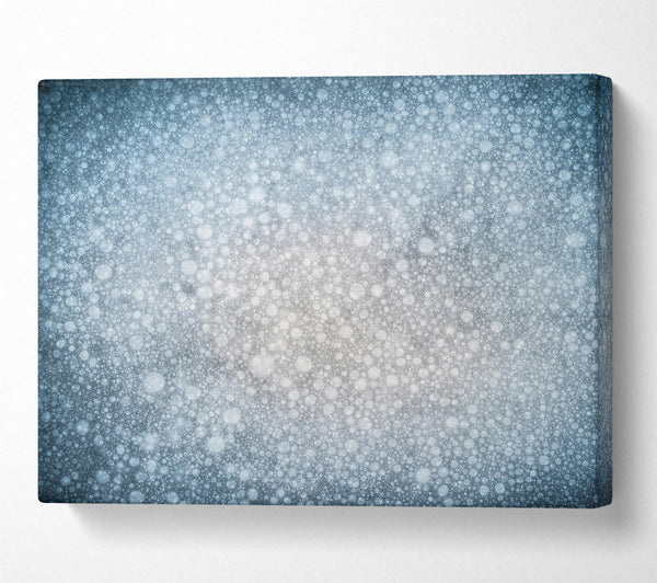  A Canvas Print of Blue Bubble Burst Canvas Art