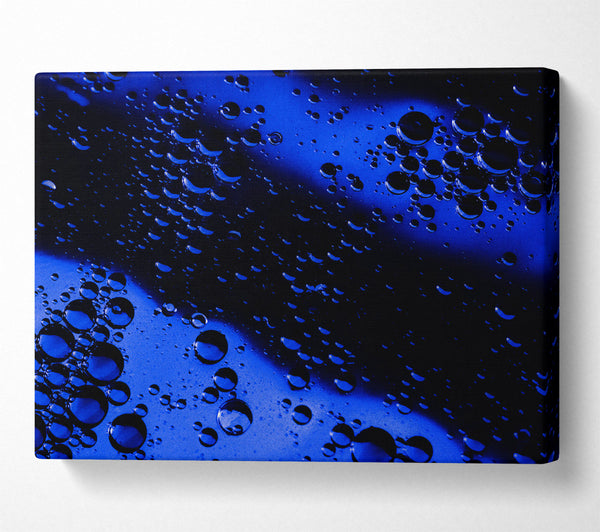  A Canvas Print of Cobalt Bubblescape Canvas Print