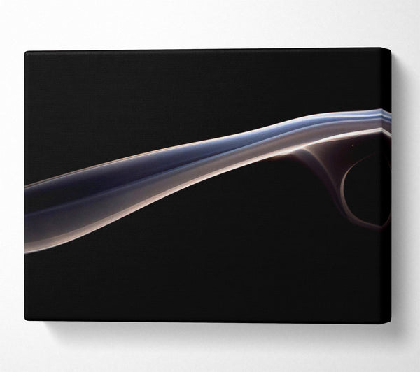  A Canvas Print of Silver Smoke Stream Canvas Art