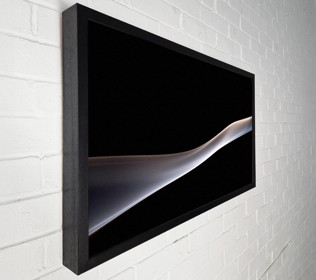  A Canvas Print of Gray Smoke Stream Canvas Art