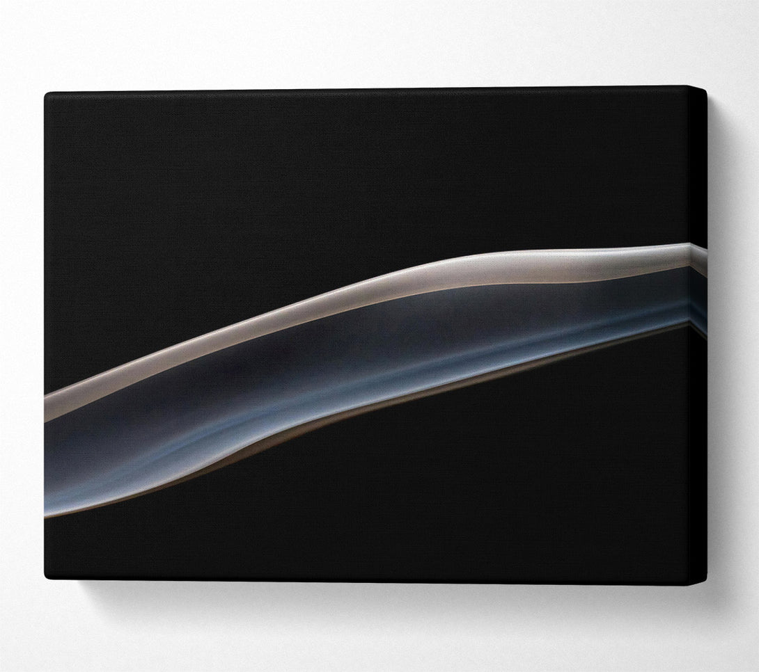  A Canvas Print of Silver Smoke Stream Canvas Art