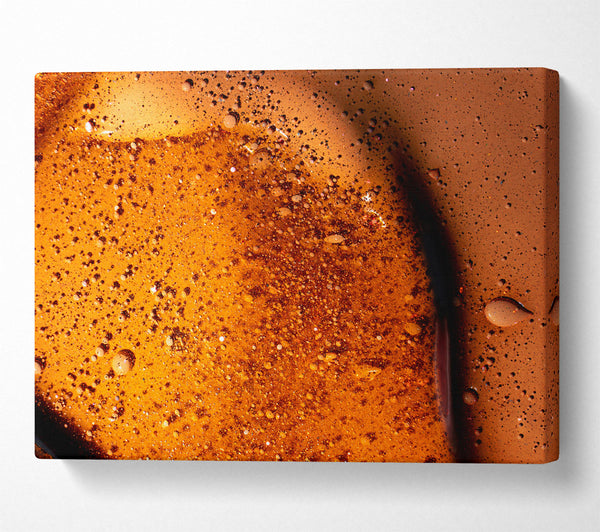  A Canvas Print of Amber Liquid Dreams Canvas Print