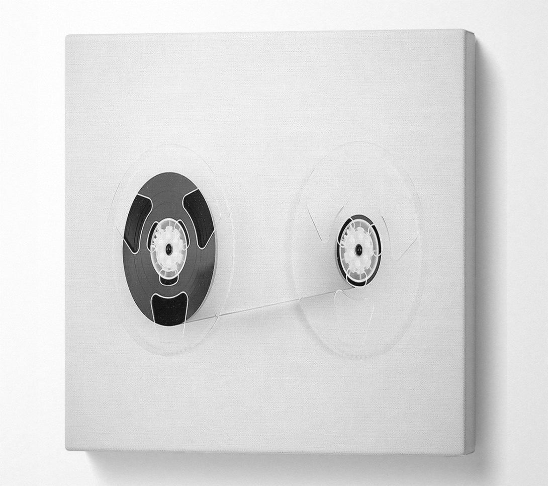  A Canvas Print of Black Reel Memories Canvas Wall Art